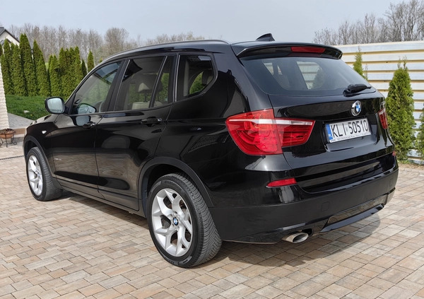 BMW X3 cena 43900 przebieg: 305841, rok produkcji 2011 z Limanowa małe 37